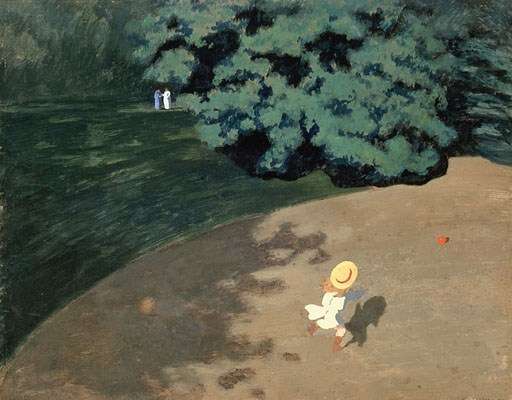 ball child20playing20ball20in20the20park20felix20vallotton